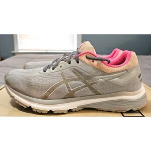 ASICS® (Women's 10.5)‎ GT-1000™ 7 Running Shoes in Mid Grey/Flash Coral